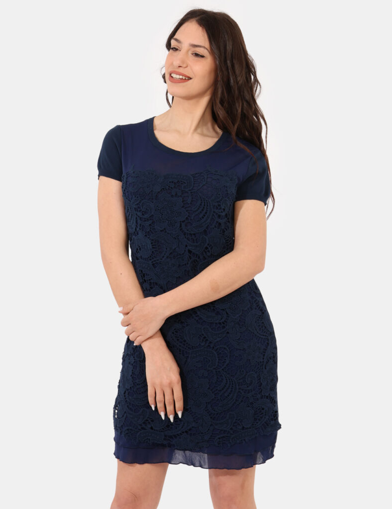 Abbigliamento donna scontato - Vestito Sandro Ferrone Blu