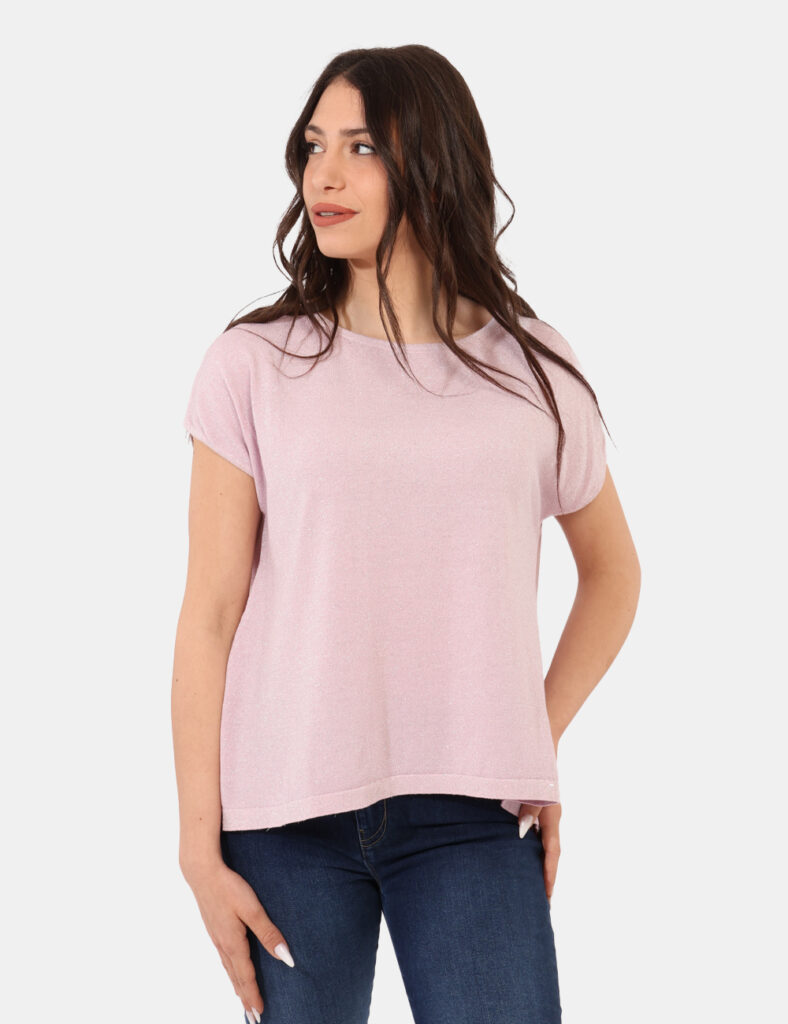 Abbigliamento donna scontato - Maglia Sandro Ferrone Rosa