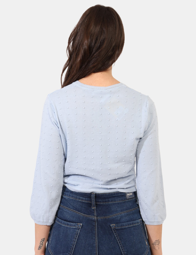 Abbigliamento donna scontato - Cardigan Sandro Ferrone Azzurro