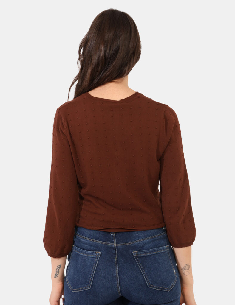 Abbigliamento donna scontato - Cardigan  Sandro Ferrone Marrone