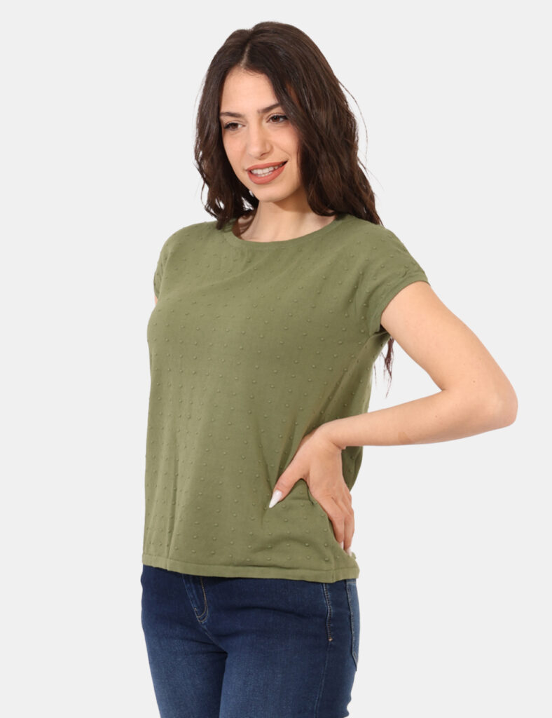 Abbigliamento donna scontato - Maglia Sandro Ferrone Verde