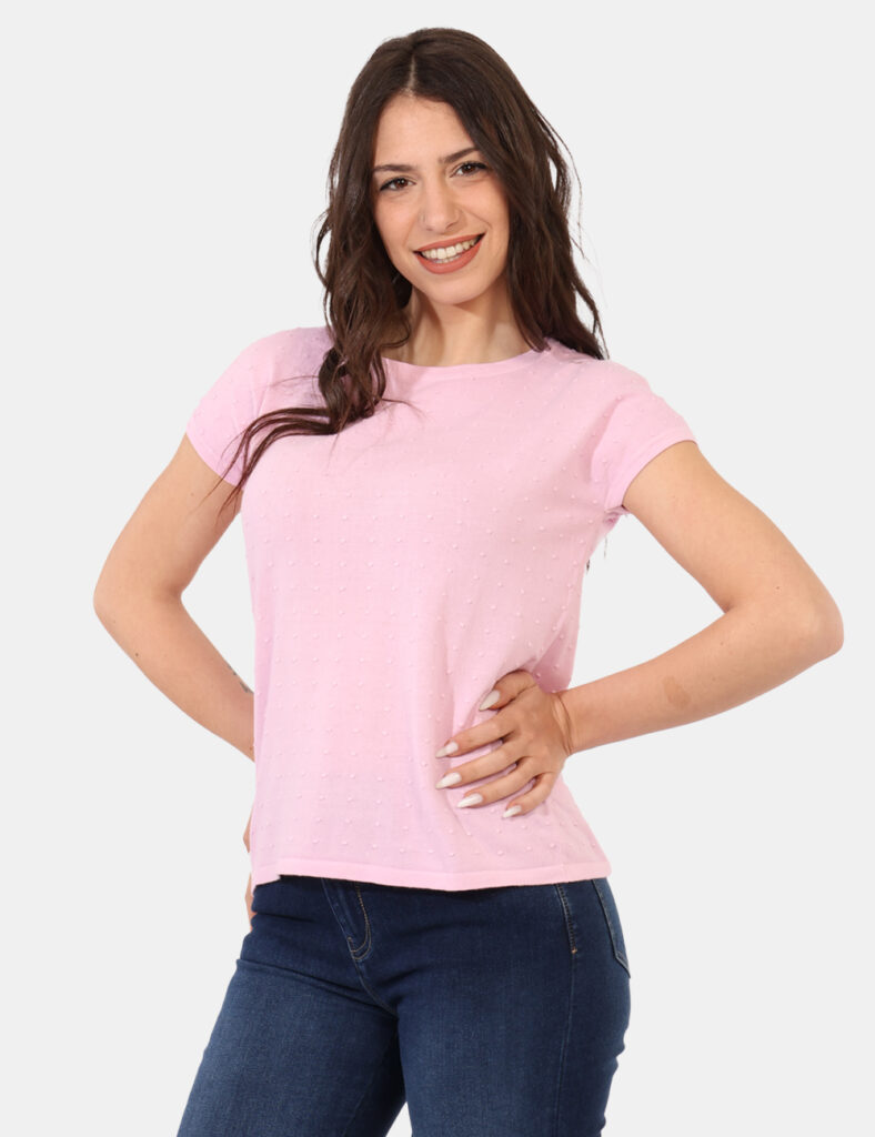 Abbigliamento donna scontato - Maglia  Sandro Ferrone Rosa