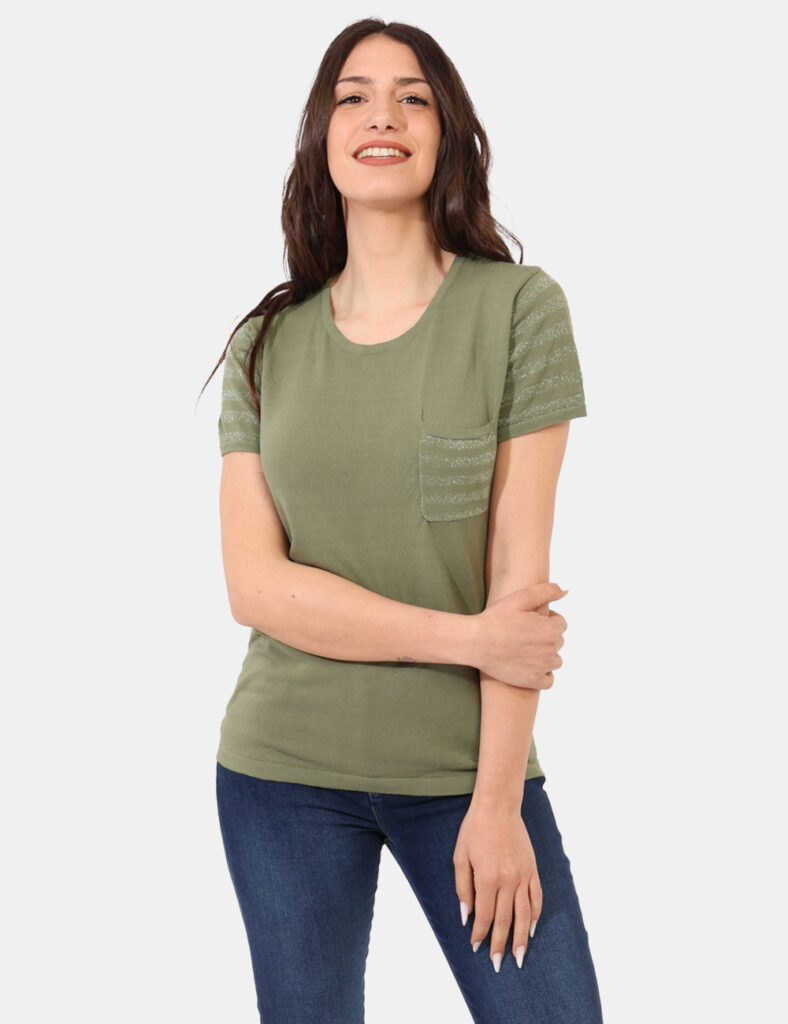 Abbigliamento donna scontato - Maglia Sandro Ferrone Verde
