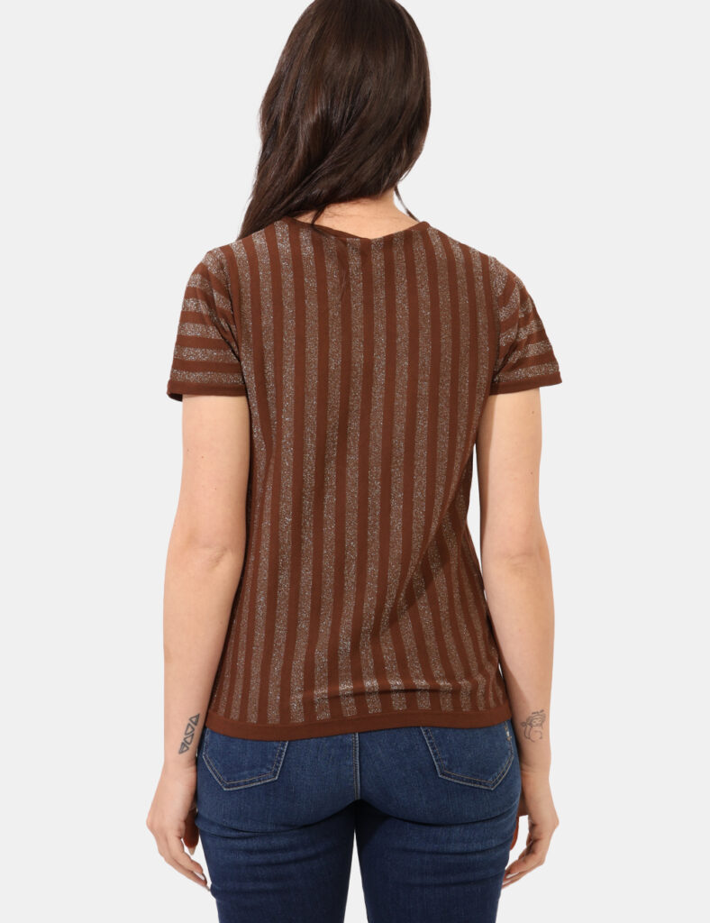 Abbigliamento donna scontato - Maglia Sandro Ferrone Marrone