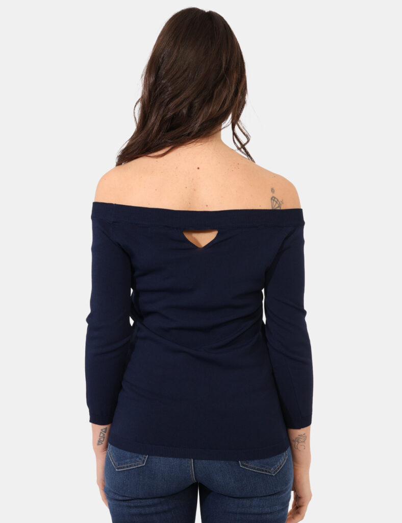 Abbigliamento donna scontato - Maglia Sandro Ferrone Blu