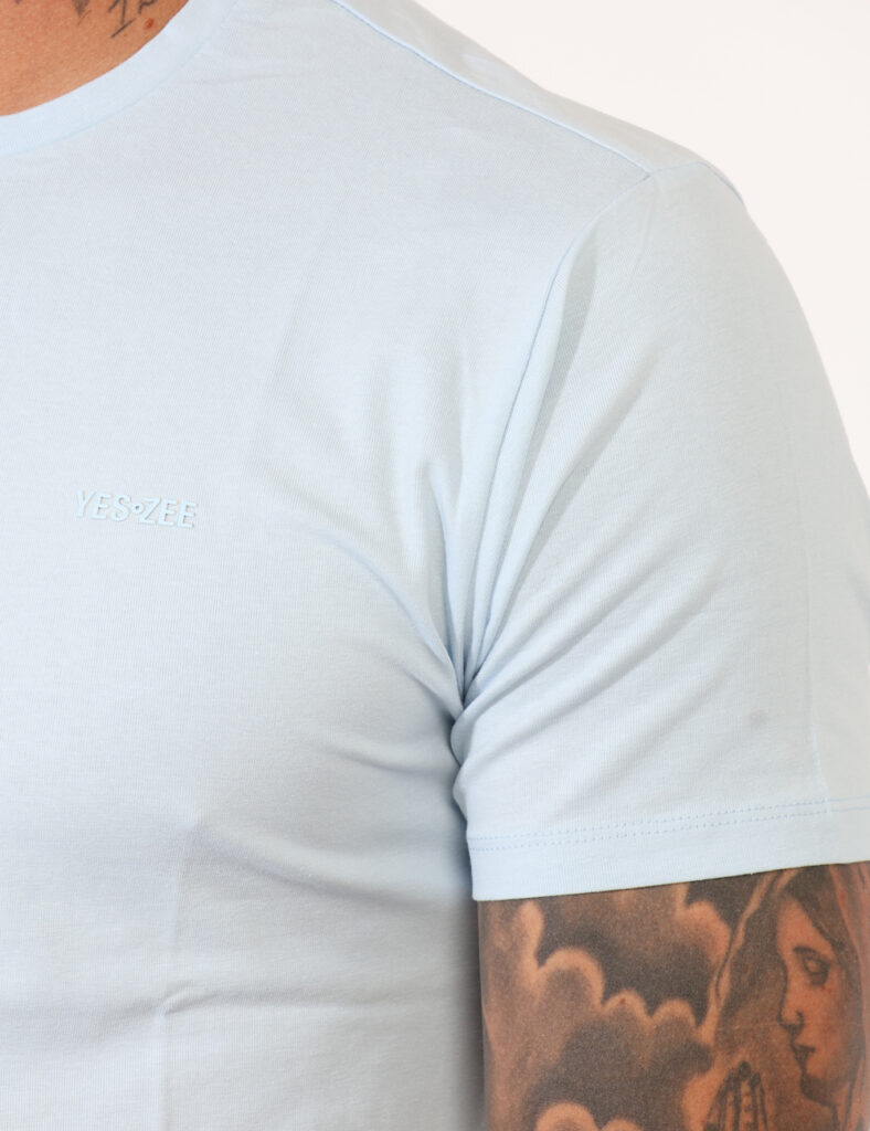 T-shirt Yes Zee Azzurro