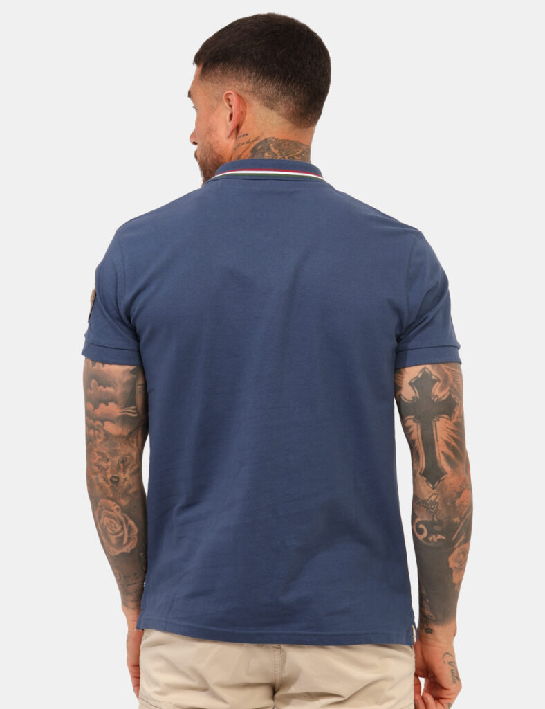 Polo Aeronautica Italiana Blu