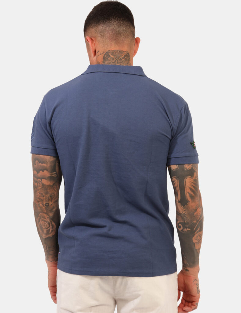 Polo Aeronautica Italiana Blu