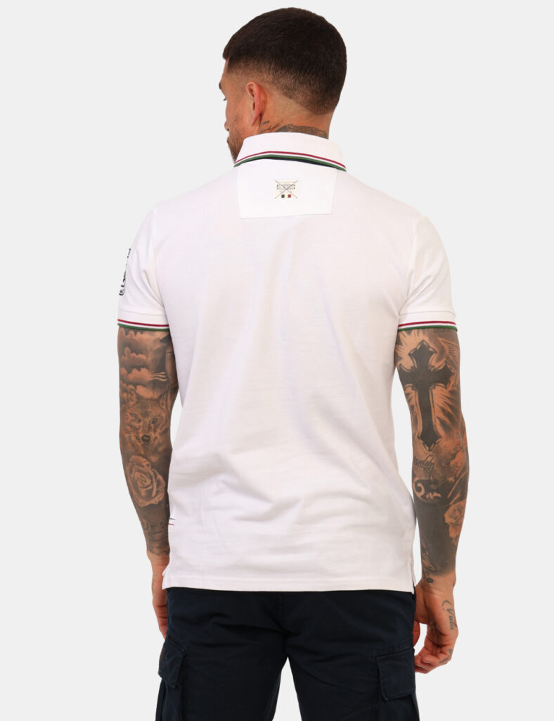 Polo Aeronautica Italiana Bianco