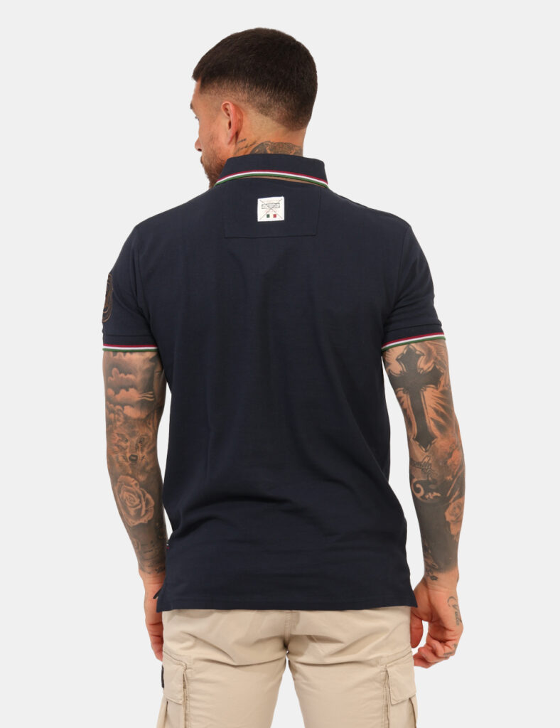 Polo Aeronautica Italiana Blu