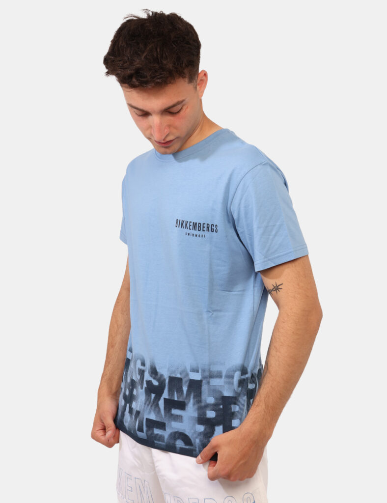 T-shirt Bikkembergs Blu