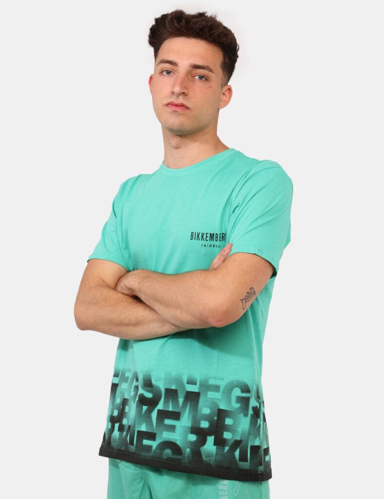 T-shirt Bikkembergs Verde