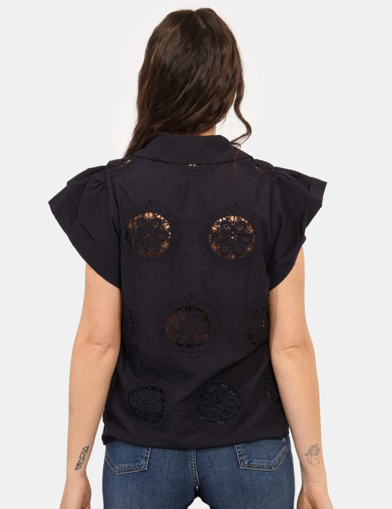 Camicia maniche corte Yes Zee Blu