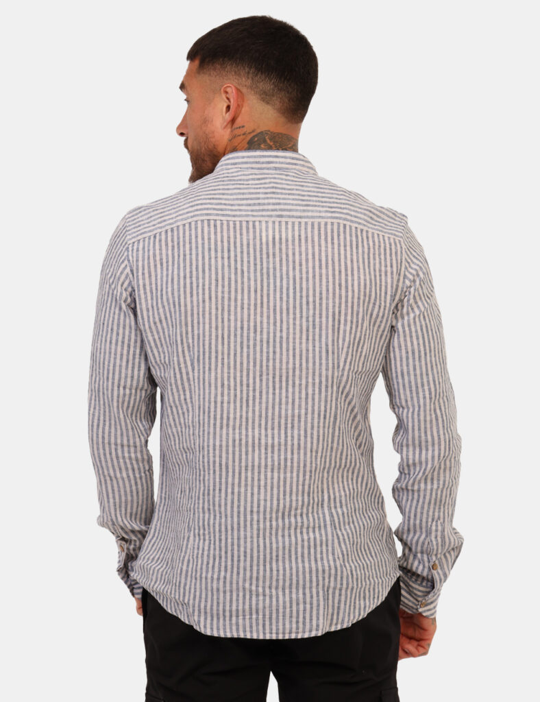 Abbigliamento uomo Yes Zee - Camicia Yes Zee Blu