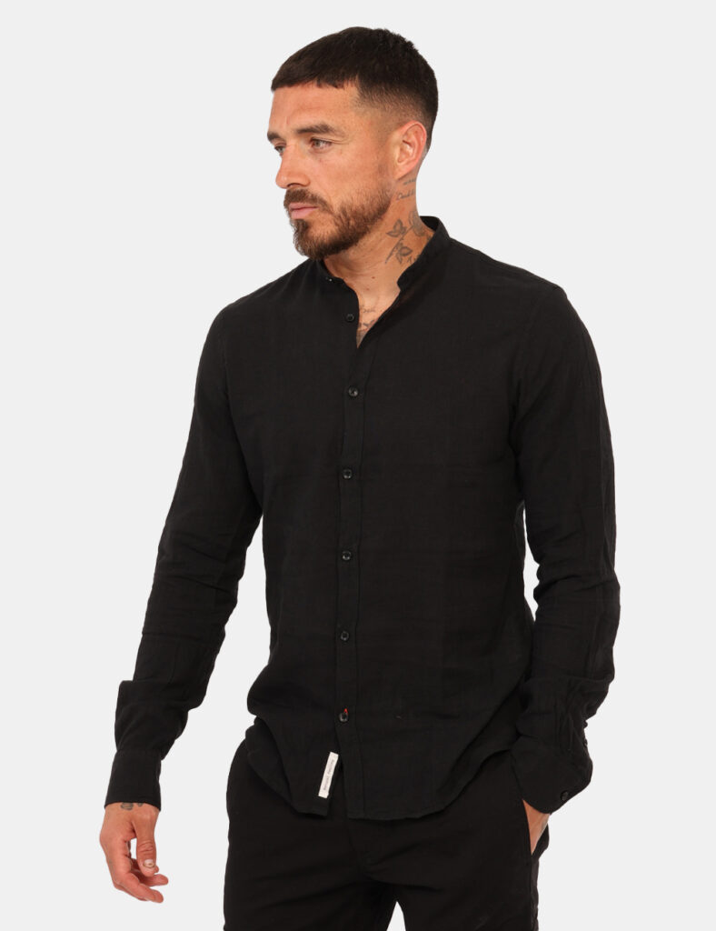 Abbigliamento uomo Yes Zee - Camicia Yes Zee Nero