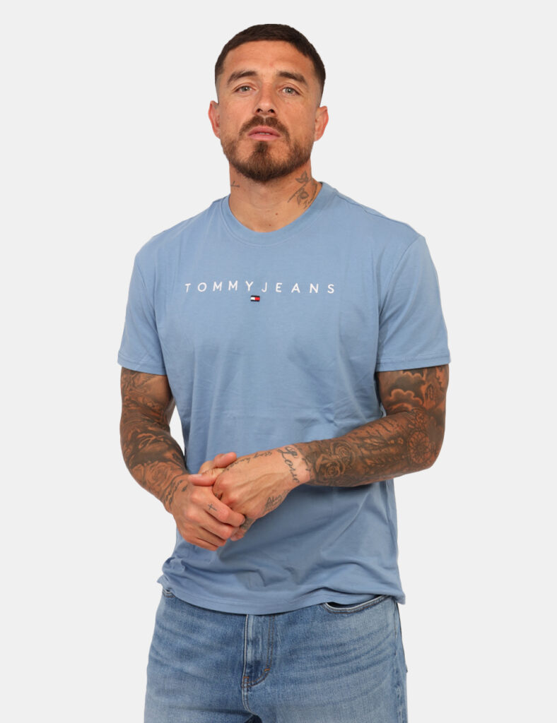 T-shirt uomo scontata - T-shirt Tommy Hilfiger Blu