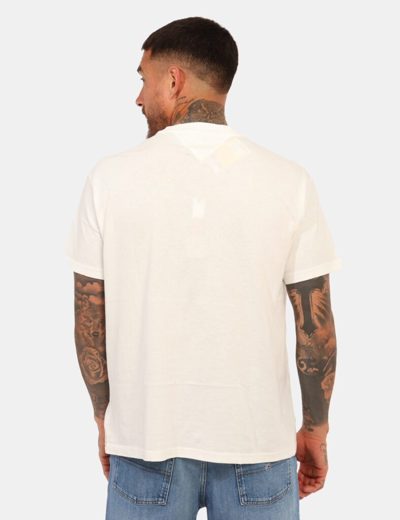 T-shirt uomo scontata - T-shirt Tommy Hilfiger Bianco