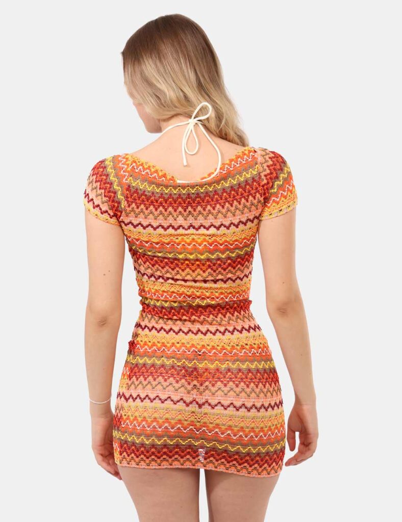 Vestito F**K Rosso taglia S