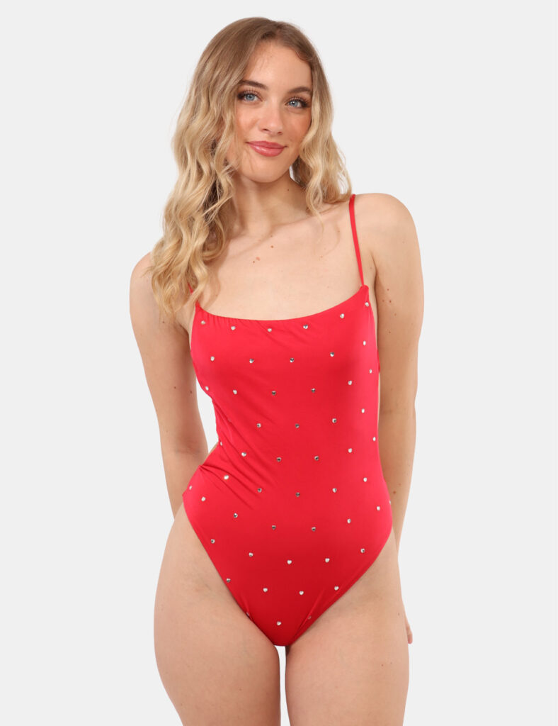 Costume intero F**K Rosso