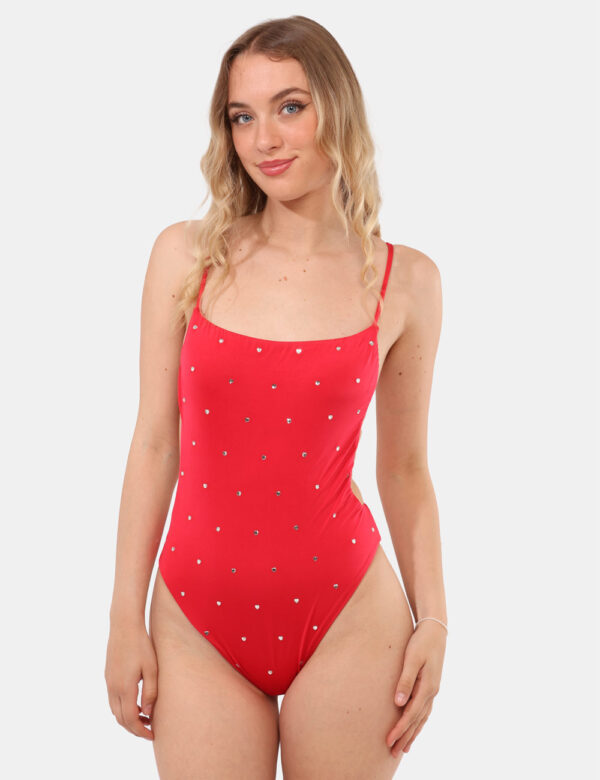 Costume intero F**K Rosso - Cod. art. FK24 0003RD SZVi ricordiamo che tutti i nostri articoli sono originali.