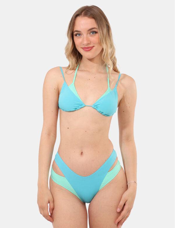 Bikini F**K Azzurro - Cod. art. FK24 0520TQ SZVi ricordiamo che tutti i nostri articoli sono originali.