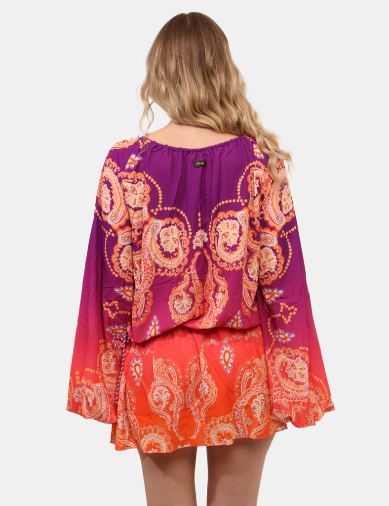Costume donna scontato - Vestito mare F**K Arancione