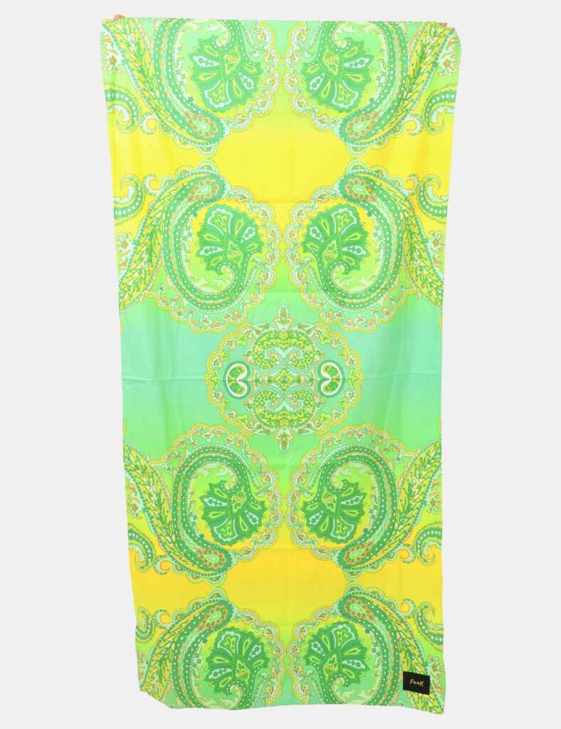 Costume donna scontato - Telo mare F**K Verde