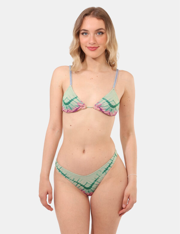 Bikini F**K Verde taglia S - L’articolo appartiene al campionario esclusivo di stagione: pezzo unico.Cod. art. FK25 0920X10