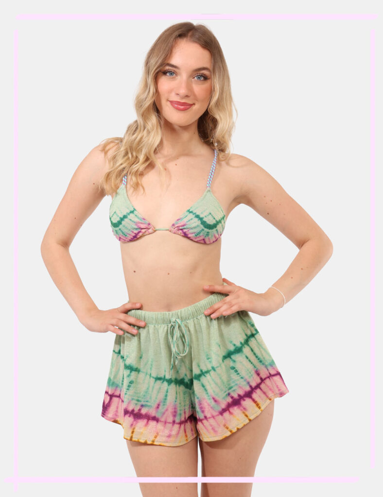 Shorts F**K Verde taglia S