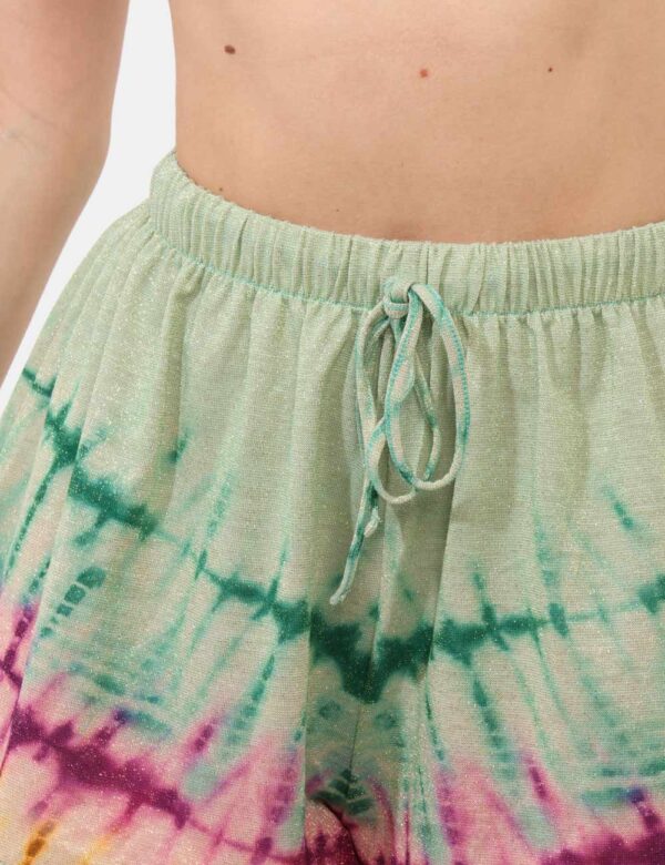 Shorts F**K Verde taglia S - L’articolo appartiene al campionario esclusivo di stagione: pezzo unico.Cod. art. FK25 0928X10