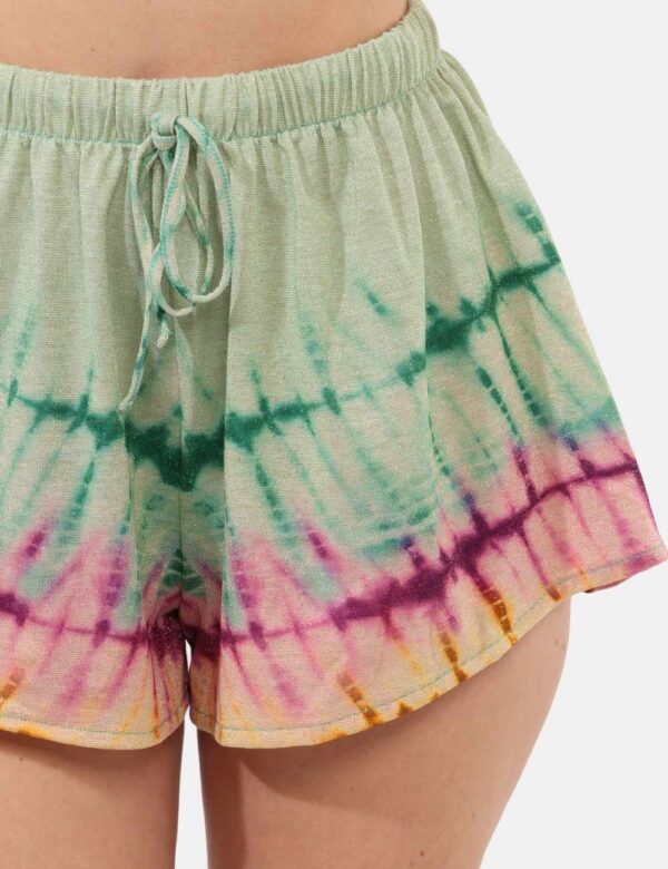 Shorts F**K Verde taglia S - L’articolo appartiene al campionario esclusivo di stagione: pezzo unico.Cod. art. FK25 0928X10