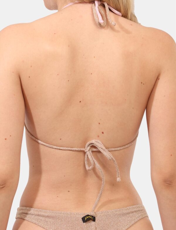 Bikini F**K Rosa taglia S - L’articolo appartiene al campionario esclusivo di stagione: pezzo unico.Cod. art. FK25 0930GD C