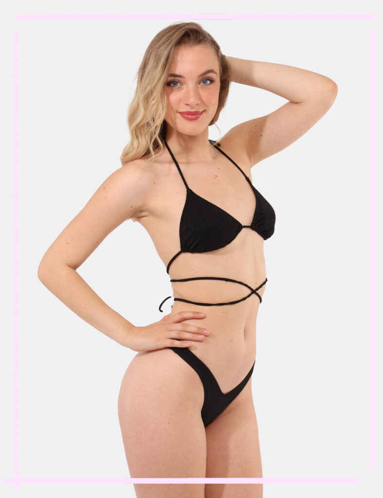 Bikini F**K Nero taglia S