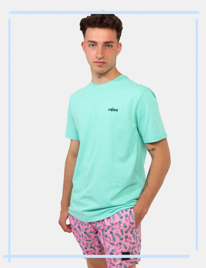 Campionari moda donna e uomo - T-shirt F**K Azzurro taglia L