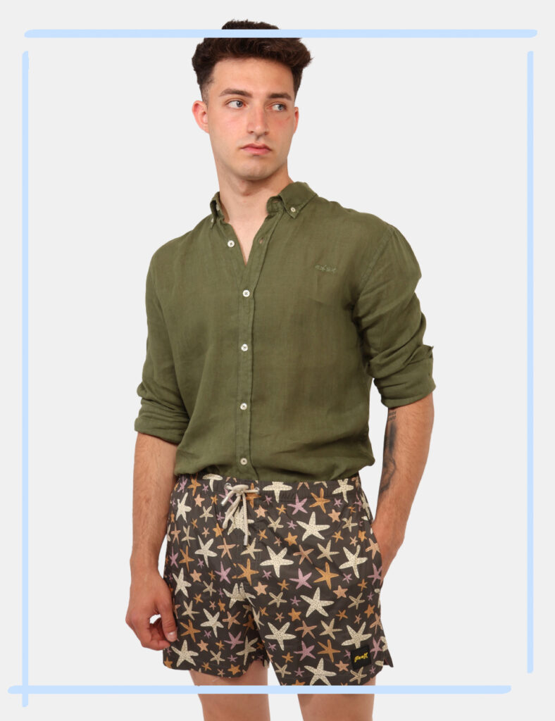 Campionari moda donna e uomo - Costume F**K Verde taglia L