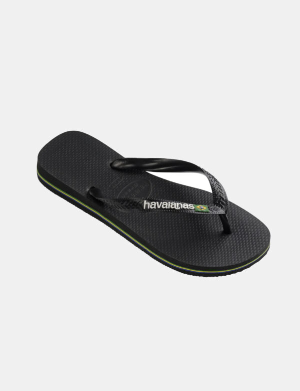 Infradito Havaianas Nero - Cod. art. HAV BRASIL LOGO OZVi ricordiamo che tutti i nostri articoli sono originali.