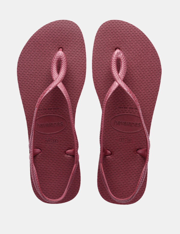 Infradito Havaianas Bordeaux - Cod. art. HAV LUNA OZVi ricordiamo che tutti i nostri articoli sono originali.