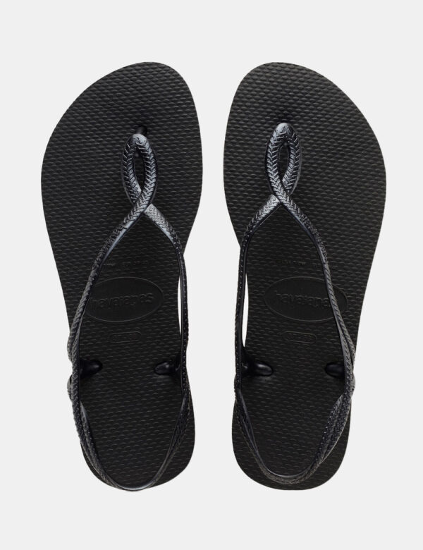 Infradito Havaianas Nero - Cod. art. HAV LUNA OZVi ricordiamo che tutti i nostri articoli sono originali.