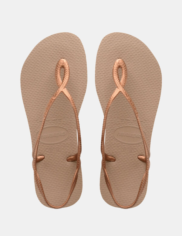 Infradito Havaianas Beige - Cod. art. HAV LUNA OZVi ricordiamo che tutti i nostri articoli sono originali.