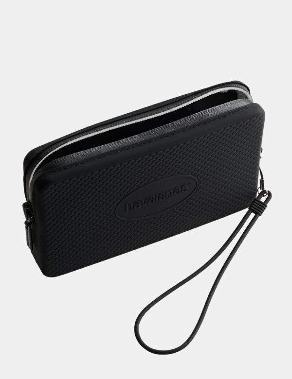 Pochette Havaianas Nero - Cod. art. HAV MINI BAG LOGO OZVi ricordiamo che tutti i nostri articoli sono originali.