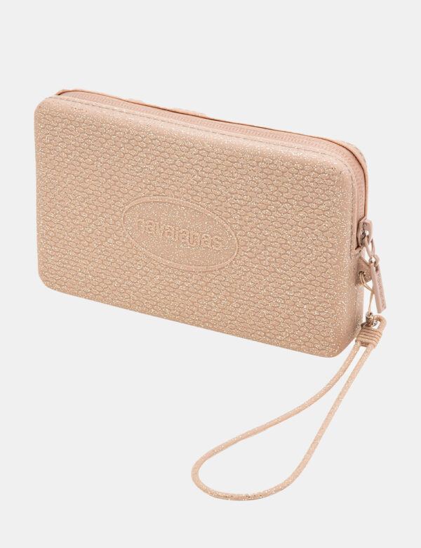 Pochette Havaianas Oro - Cod. art. HAV MINI BAG PLUS GLITTER OZVi ricordiamo che tutti i nostri articoli sono originali.