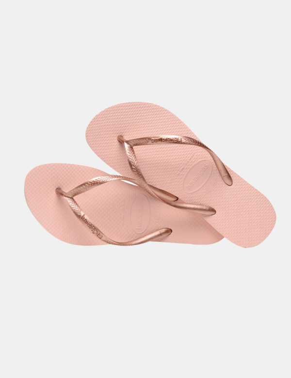 Infradito Havaianas Rosa - Cod. art. HAV SLIM OZVi ricordiamo che tutti i nostri articoli sono originali.