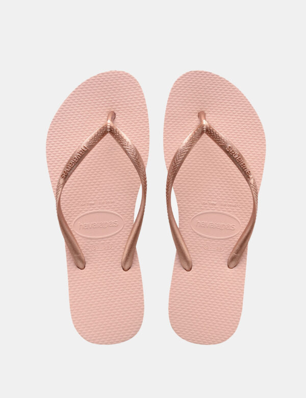 Infradito Havaianas Rosa - Cod. art. HAV SLIM OZVi ricordiamo che tutti i nostri articoli sono originali.