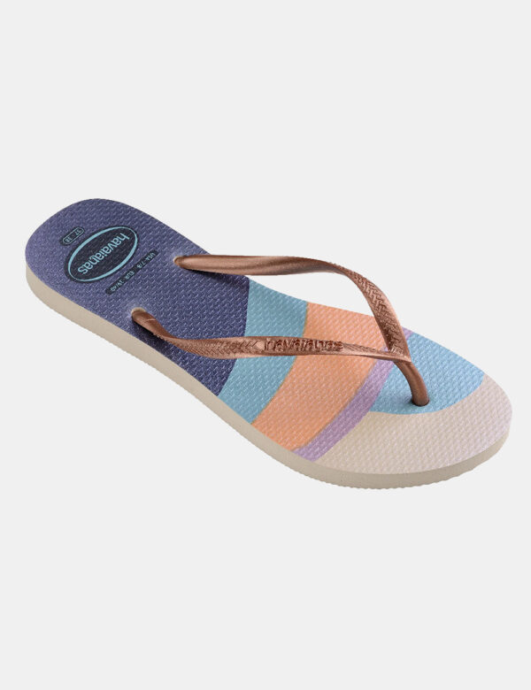 Infradito Havaianas Beige - Cod. art. HAV SLIM PALETTE GLOW OZVi ricordiamo che tutti i nostri articoli sono originali.