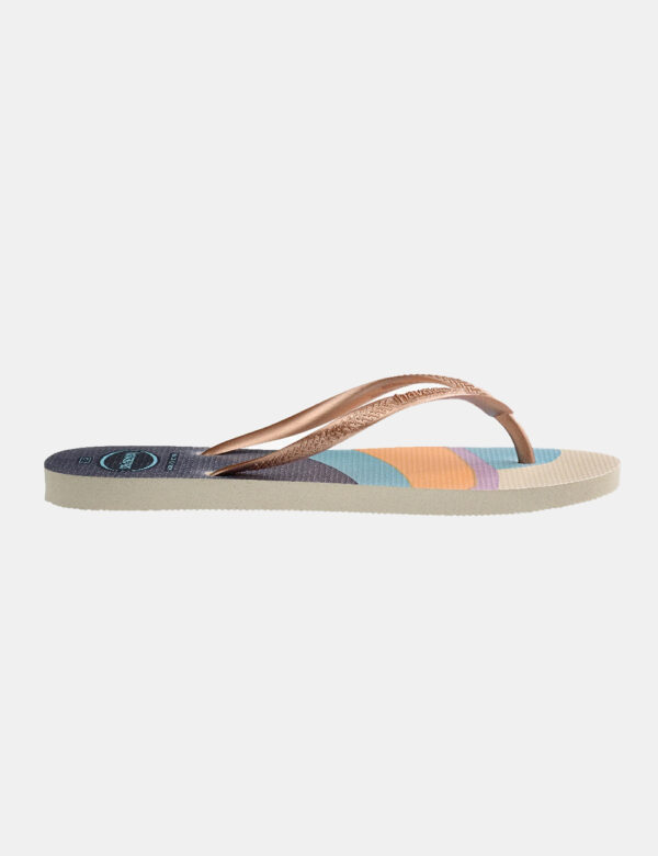 Infradito Havaianas Beige - Cod. art. HAV SLIM PALETTE GLOW OZVi ricordiamo che tutti i nostri articoli sono originali.