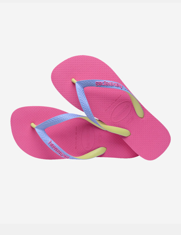 Infradito Havaianas Fucsia - Cod. art. HAV TOP MIX OZVi ricordiamo che tutti i nostri articoli sono originali.