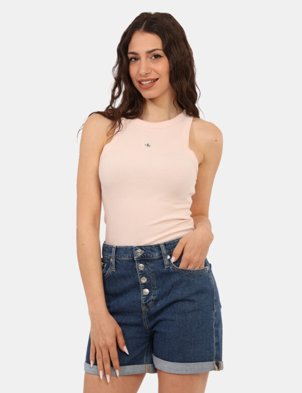 Top Calvin Klein Rosa - Cod. art. J20J225302 OZVi ricordiamo che tutti i nostri articoli sono originali.