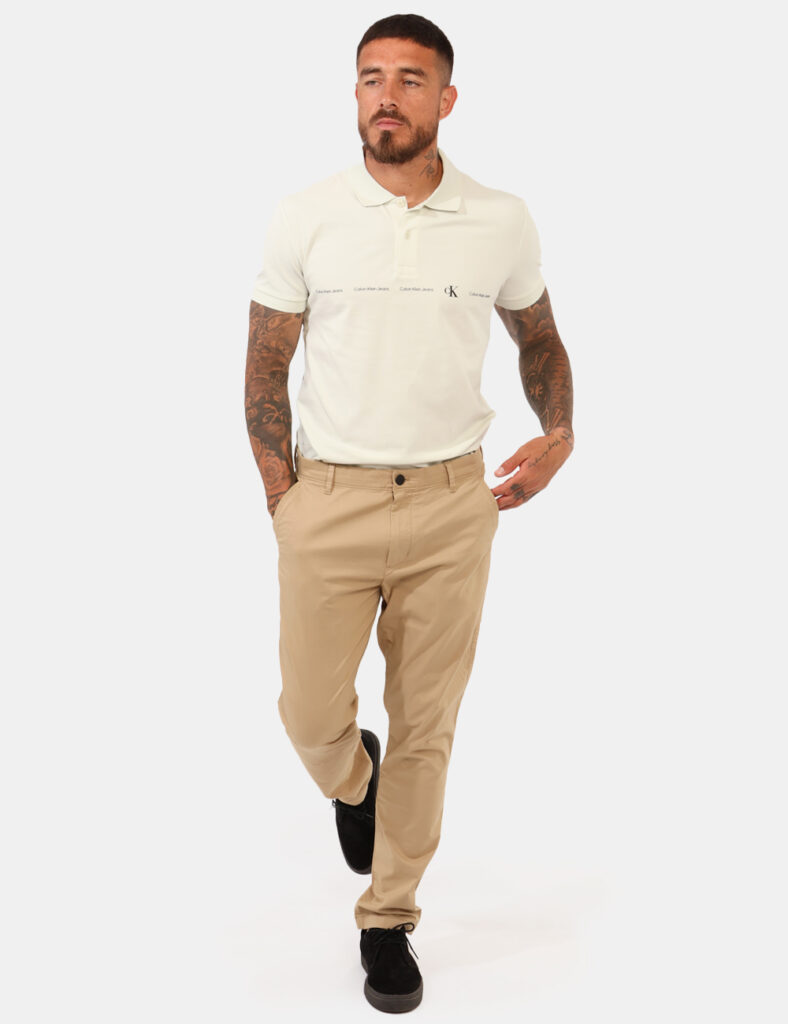 Pantaloni Calvin Klein Beige