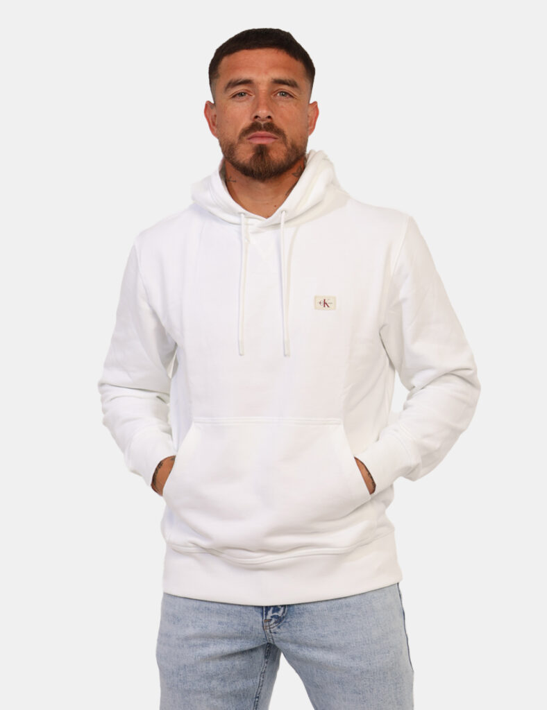 Felpa Calvin Klein Bianco