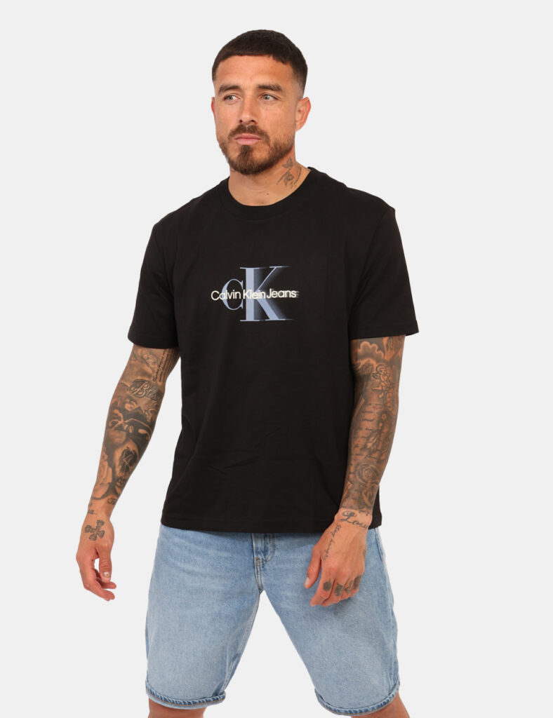 T-shirt uomo scontata - T-shirt Calvin Klein Nero